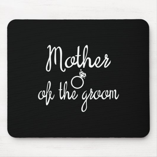 Mutter der Groom Bachelor Party Brid Mousepad (Vorne)