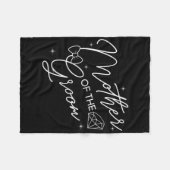 Mutter der Groom Blume Hochzeitsfeier Fleecedecke (Vorderseite (Horizontal))