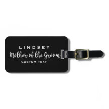 Mutter der Groom Custom Wedding Modern Monogram