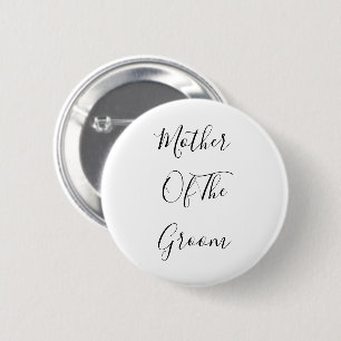 Mutter der Groom Elegant Klasse Trendy 2021 Button