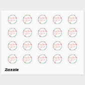 Mutter der Groom Elegant Wedding Sticker (Blatt)