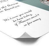 Mutter der Groom-Foto-Gedenkstätte Hochzeit Poster (Ecke)