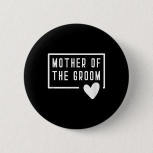 Mutter der Groom-Herz-Mama Hochzeit Bachelorette Button