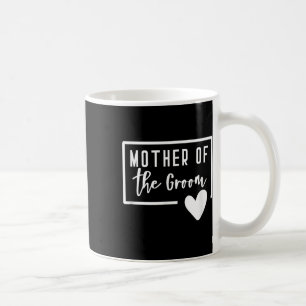 Mutter der Groom-Herz-Mama Hochzeit Bachelorette Kaffeetasse