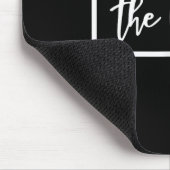 Mutter der Groom-Herz-Mama Hochzeit Bachelorette Mousepad (Ecke)