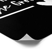 Mutter der Groom-Herz-Mama Hochzeit Bachelorette Poster (Ecke)