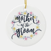 Mutter der Groom-Hochzeitkalligraphie | Ornament (Vorne)