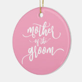 Mutter der Groom-Hochzeitkalligraphie | Ornament (Links)