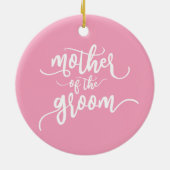 Mutter der Groom-Hochzeitkalligraphie | Ornament (Hinten)