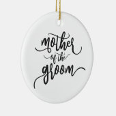 Mutter der Groom-Hochzeitkalligraphie | Ornament (Rechts)
