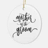 Mutter der Groom-Hochzeitkalligraphie | Ornament (Links)