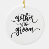 Mutter der Groom-Hochzeitkalligraphie | Ornament (Hinten)