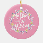 Mutter der Groom-Hochzeitkalligraphie | Ornament (Hinten)