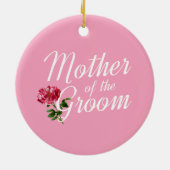 Mutter der Groom-Hochzeitkalligraphie | Ornament (Hinten)