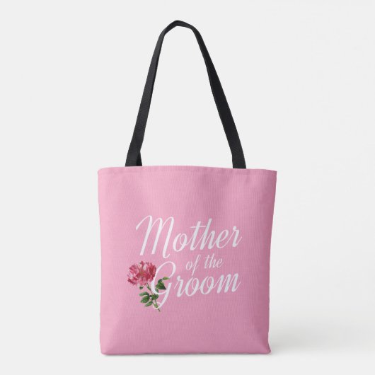 Mutter der Groom-Hochzeitkalligraphie | Tasche (Rückseite)