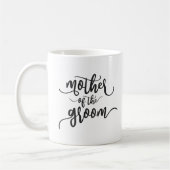 Mutter der Groom-Hochzeitkalligraphie | TASSE (Links)