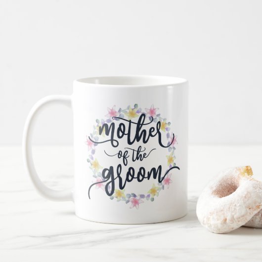 Mutter der Groom-Hochzeitkalligraphie | TASSE (Mit Donut)