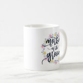 Mutter der Groom-Hochzeitkalligraphie | TASSE (VorderseiteRechts)