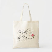 Mutter der Groom-Kalligraphie und Rose Tragetasche (Vorne)