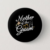 Mutter der Groom Mama Geschenke für Hochzeit oder Button (Vorderseite)