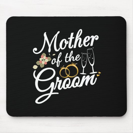 Mutter der Groom Mama Geschenke für Hochzeit oder  Mousepad (Vorne)