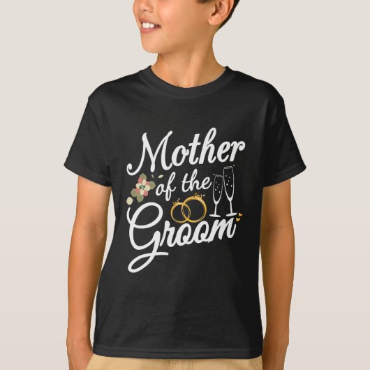 Mutter der Groom Mama Geschenke für Hochzeit oder T-Shirt (Vorderseite)