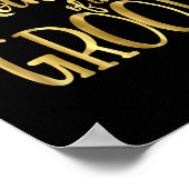 Mutter der Groom Mog Wedding Party Bride Poster (Ecke)