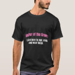 Mutter der Groom Nod lächeln und tragen Beige Moth T-Shirt<br><div class="desc">Mutter der Groom Nod lächeln und tragen beige Mutter Tag</div>