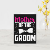 Mutter der Groom Redewendungen Hochzeit Bachelor P Karte (Gelbe Blume)