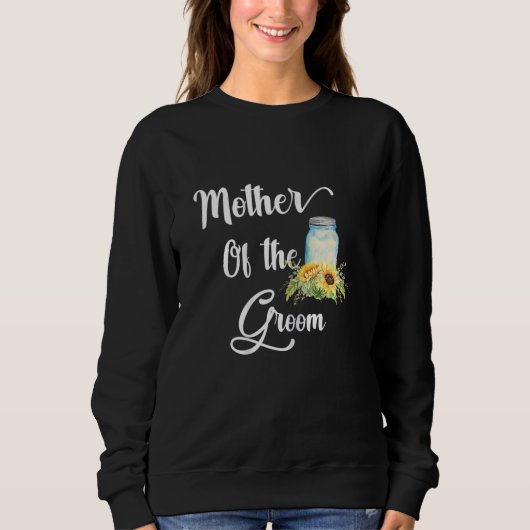 Mutter der Groom Sonnenblume Jar - Rehears Sweatshirt (Vorderseite)