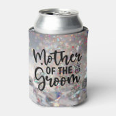 Mutter der Groom Sparkle Diamonds Dosenkühler (Kanne Vorderseite)
