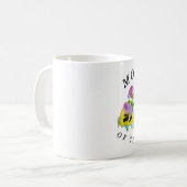 Mutter der Groom Stiefmütterchens Blumenzwiese Hoc Kaffeetasse (Vorderseite Links)
