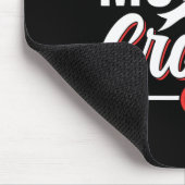 Mutter der Groom Wedding Party Bachelor-Redewendun Mousepad (Ecke)