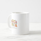 Mutter der Groom Wildblume Blumenstuhl Par Kaffeetasse (Vorderseite Links)