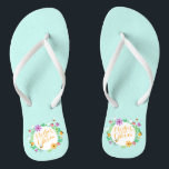 Mutter der Groomhochzeit | Flip Flops Badesandalen<br><div class="desc">For further customization,  please click the Customize button and use our design tool to modify this template. If the options are available,  you may change text and image by simply clicking on "Edit/Remove Text or Image Here" and add your own. Designed by Freepik.</div>