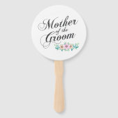 Mutter der Groomhochzeit | Handfächer (Vorderseite)