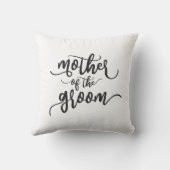 Mutter der Groomhochzeit | Kissen (Rückseite)