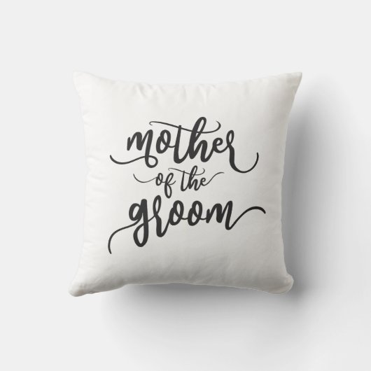Mutter der Groomhochzeit | Kissen (Rückseite)