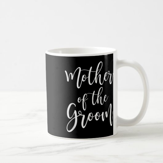 Mutter der Groomhochzeit-Mama Kaffeetasse (Rechts)