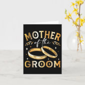 Mutter der Groommutter Hochzeit und Enga Karte (Gelbe Blume)