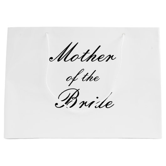 Mutter der großen Bride-Geschenktasche Große Geschenktüte (Vorderseite)