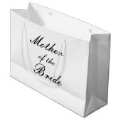 Mutter der großen Bride-Geschenktasche Große Geschenktüte (Vorderseite Schrägansicht)