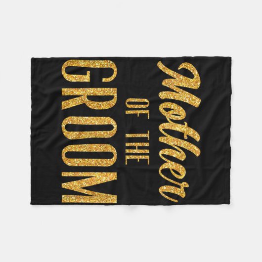 Mutter der Gruppe "Groom Junggeselinnen-Abschied" Fleecedecke (Vorderseite (Horizontal))