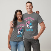 Mutter der Haischutzperson Geschenk Vintag T-Shirt (Unisex)