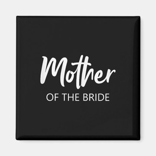 Mutter der Hochzeit _1 Magnet (Vorne)