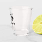 Mutter der Hochzeit am Boden Schnapsglas (Rechts)