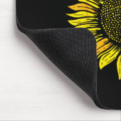 Mutter der Hochzeitsblume der Mama Sonnenblume Mousepad (Ecke)