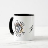 Mutter der Hundekaffee-Tasse Tasse (Vorderseite Links)