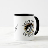 Mutter der Hundekaffee-Tasse Tasse (VorderseiteRechts)