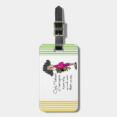 Mütter der Jugendlicher Gepäckanhänger (Vorderseite vertikal)